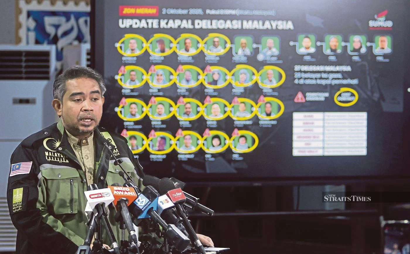 Sumud Nusantara Command Centre (SNCC) director-general and spokesman Datuk Dr Sani Araby Abdul Alim. NSTP FILE PIC